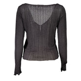 Guess Jeans Gray Viscose Sweater